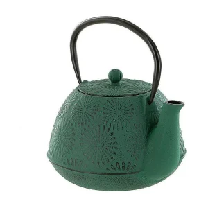 Hanami Smaragdgroene Gietijzeren Theepot – 1,2 L