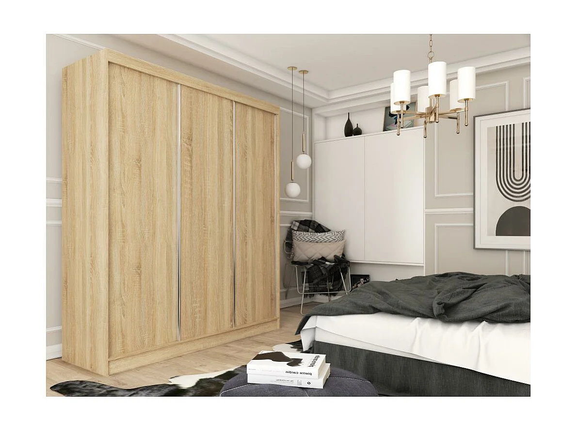 Hangkast Mario 180/216/61 eiken Sonoma
