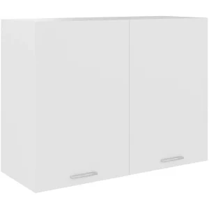 Bovenkast Lyon 80x31x60 cm bewerkt hout wit Bovenkast Lyon 80x31x60 cm bewerkt hout wit