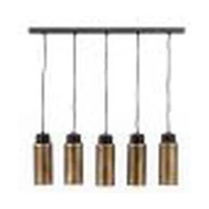 Hanglamp Furnilux – Goud Metaal – 5 Lampen