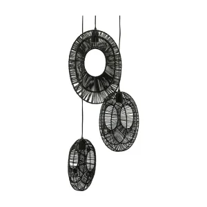 Hanglamp Ovo – Zwart – Cluster Round Design