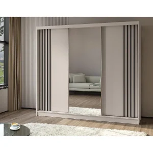 Hangkast Nela 240/216/61 kasjmier+zwart