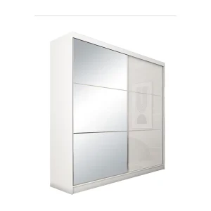 Hangkast Viva 200/216/61 wit met spiegel Hangkast Viva 200/216/61 wit met spiegel