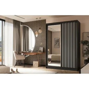 Hangkast Helix 150/216/61 zwart+wit Hangkast Helix 150/216/61 zwart+wit