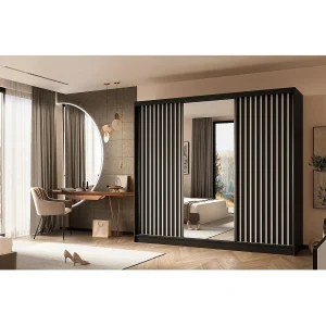 Hangkast Helix 240/216/61 zwart+wit Hangkast Helix 240/216/61 zwart+wit