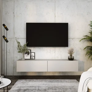 Hangend tv-meubel, 170 x 34 x 32 cm, kasjmier
