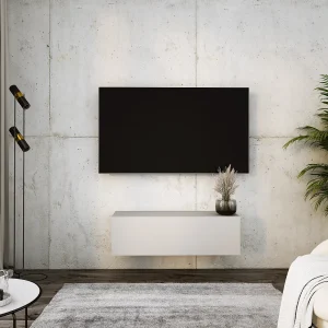 Hangend tv-meubel, 100 x 34 x 32 cm, kasjmier