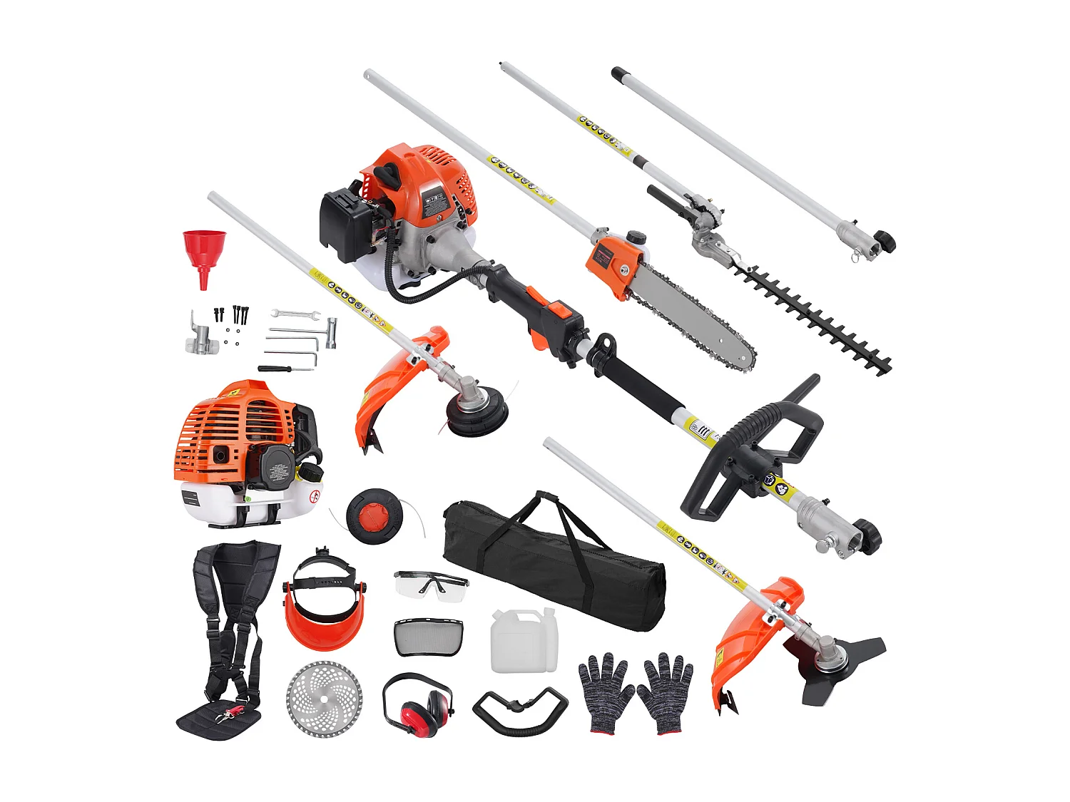 Hecht Garden SucceBuy 33CC 6-In-1 Benzine Grasmaaier