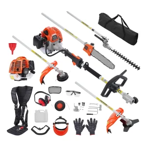 Hecht Garden SucceBuy 26CC 5-In-1Benzine Snijgereedschap, Heggenschaar en Grastrimmer Hecht Garden SucceBuy 26CC 5-In-1Benzine Snijgereedschap, Heggenschaar en Grastrimmer