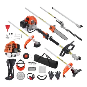Hecht Garden SucceBuy 43CC 6-in-1 Benzine Snijgereedschap, Heggenschaar en Grastrimmer Hecht Garden SucceBuy 43CC 6-in-1 Benzine Snijgereedschap, Heggenschaar en Grastrimmer