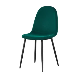 Groene designstoelen collectie BOYLD, set van 4 stoelen. Eetkamer- of keukenstoelen.