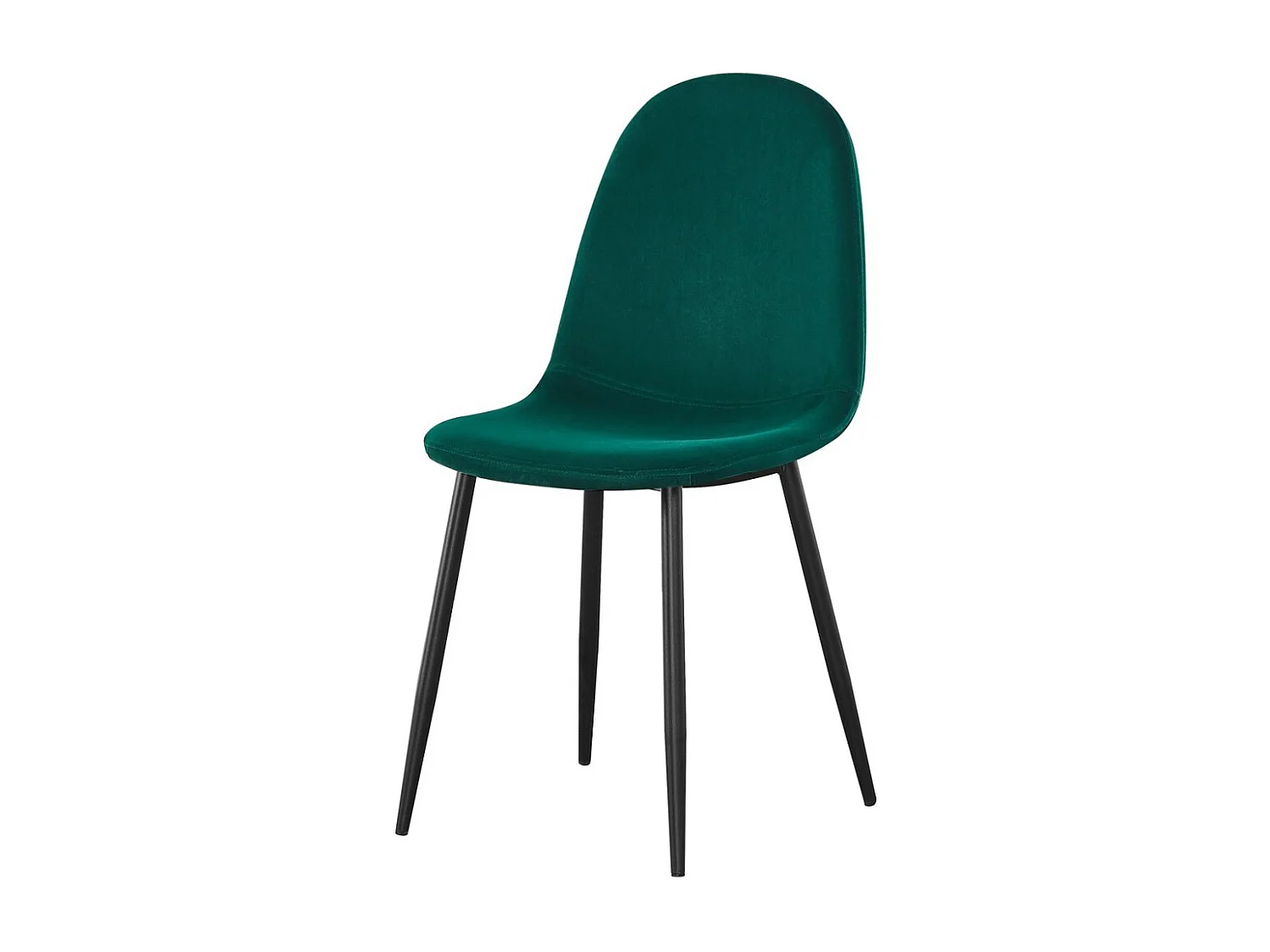 Groene designstoelen collectie BOYLD, set van 4 stoelen. Eetkamer- of keukenstoelen.