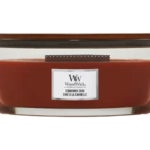 Geurkaars ellips, Cinnamon Chai, rood 453 gr