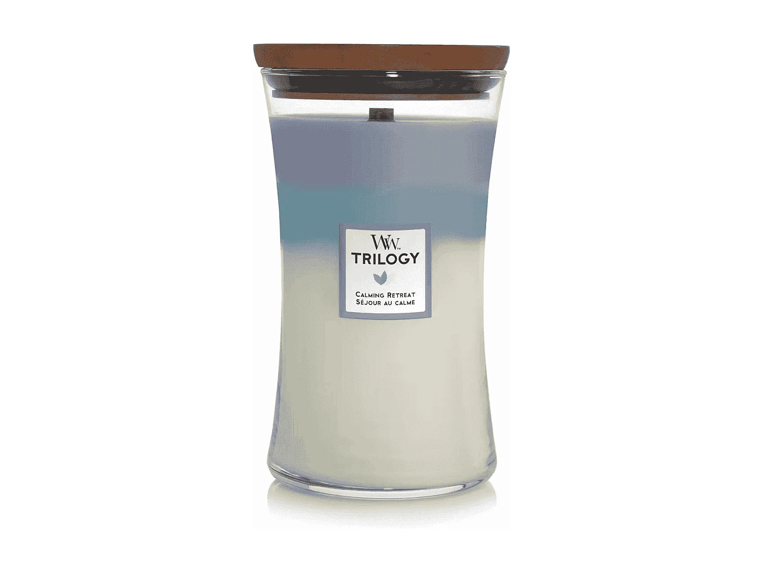 Geurkaars zandloper, Calming Retreat, meerkleurig 609 gr