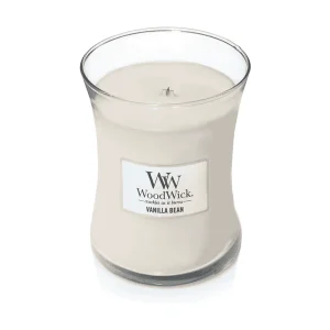 Geurkaars zandloper, Vanilla Bean, beige 275 gr Geurkaars zandloper, Vanilla Bean, beige 275 gr