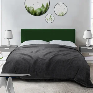 Gestoffeerd bed Nefryt 130x212x90 cm Slaapvlak 120×200 cm, opbergruimte, gaslift, stof Monolith groen