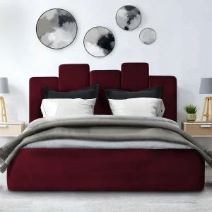 Gestoffeerd bed Orion 190x212x90 cm Slaapvlak 180×200 cm, opbergruimte, gaslift, stof Monolith kastanjebruin Gestoffeerd bed Orion 190x212x90 cm Slaapvlak 180×200 cm, opbergruimte, gaslift, stof Monolith kastanjebruin