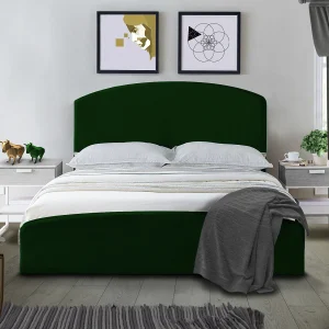Gestoffeerd bed Montana 210x212x90 cm Slaapvlak 200×200 cm, opbergruimte, gaslift, stof Monolith groen Gestoffeerd bed Montana 210x212x90 cm Slaapvlak 200×200 cm, opbergruimte, gaslift, stof Monolith groen