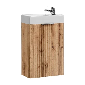 Handwasbak 40cm 1-deurs Adriel Wood Handwasbak 40cm 1-deurs Adriel Wood