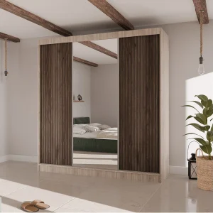 Hangkast Ramos II 200/61/215 eiken sonoma+houtkleur Hangkast Ramos II 200/61/215 eiken sonoma+houtkleur