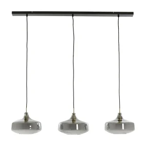 Hanglamp SOLNA – 120x30x21cm – Grijs Hanglamp SOLNA – 120x30x21cm – Grijs