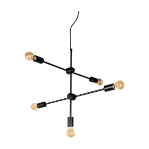 Hanglamp Stilo – Zwart – Metaal