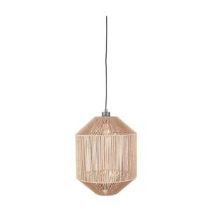 Hanglamp Ibiza – Naturel – Jute – 1-Lichts Cilinder Hanglamp Ibiza – Naturel – Jute – 1-Lichts Cilinder