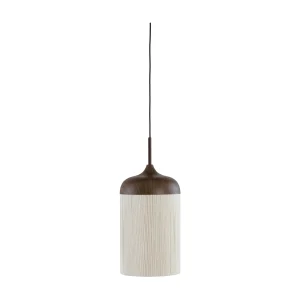 Hanglamp DANIA – Ø16x31cm – Bruin