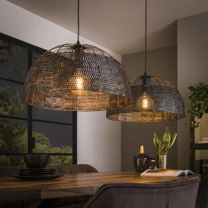 Hanglamp 2L armor Ø60 / Zwart bruin Hanglamp 2L armor Ø60 / Zwart bruin