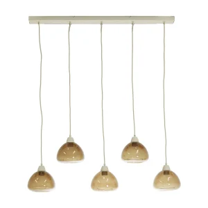 Hanglamp BISHO – 140x19x14cm – Bruin Hanglamp BISHO – 140x19x14cm – Bruin