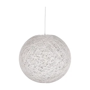 Hanglamp Twist – Wit – Vlas – L Hanglamp Twist – Wit – Vlas – L