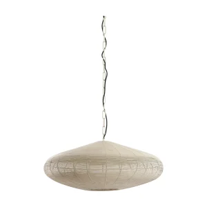Hanglamp BAHOTO – Ø60x23cm – Wit Hanglamp BAHOTO – Ø60x23cm – Wit
