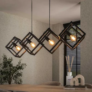 Hanglamp 4L Kubus – Charcoal