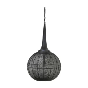 Hanglamp ADRIENNE – Ø57x112cm – Zwart Hanglamp ADRIENNE – Ø57x112cm – Zwart