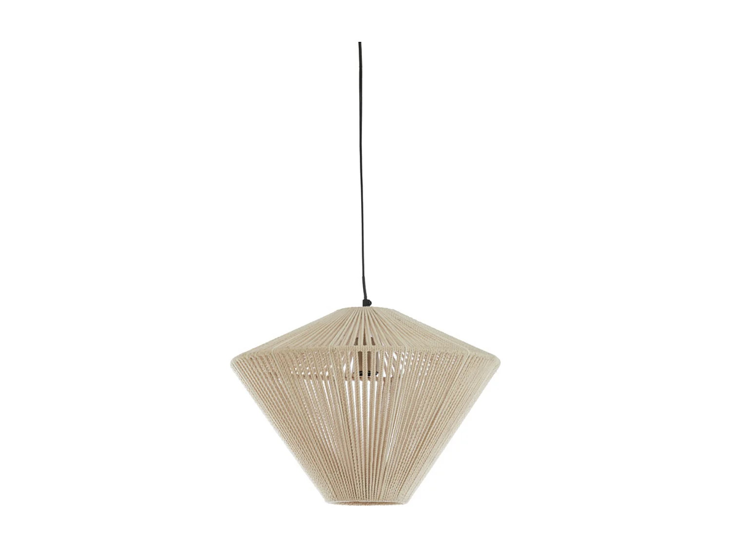 Hanglamp FELIDA - Ø42x32cm - Bruin