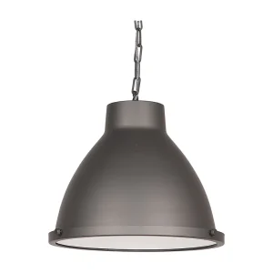Hanglamp Industry – Burned Steel – Metaal