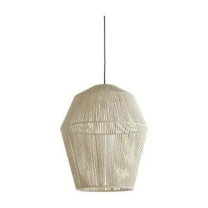 Hanglamp DEYA – Ø45x56cm – Wit