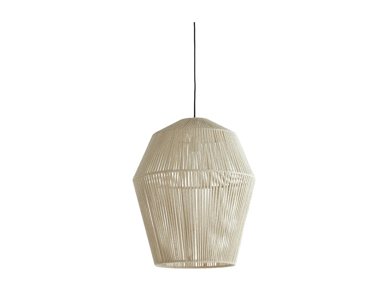 Hanglamp DEYA - Ø45x56cm - Wit
