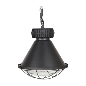 Hanglamp Duisburg – Zwart – Metaal