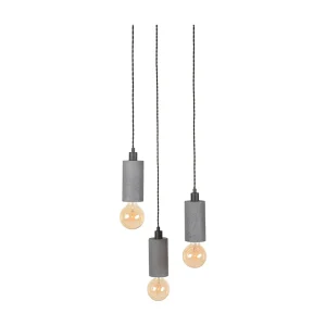 Hanglamp Fresco – Concrete – 3-lichts Hanglamp Fresco – Concrete – 3-lichts
