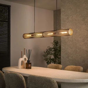 Hanglamp 120 Tube Mesh – Artic Zwart Hanglamp 120 Tube Mesh – Artic Zwart