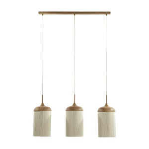 Hanglamp DANIA – 90x22x32cm – Bruin