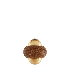 Hanglamp CETARA – Ø26x28cm – Bruin Hanglamp CETARA – Ø26x28cm – Bruin
