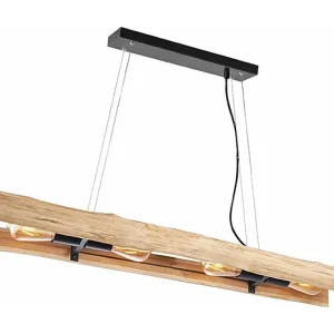 Hanglamp Woody – 100x20x150cm – Hout Hanglamp Woody – 100x20x150cm – Hout