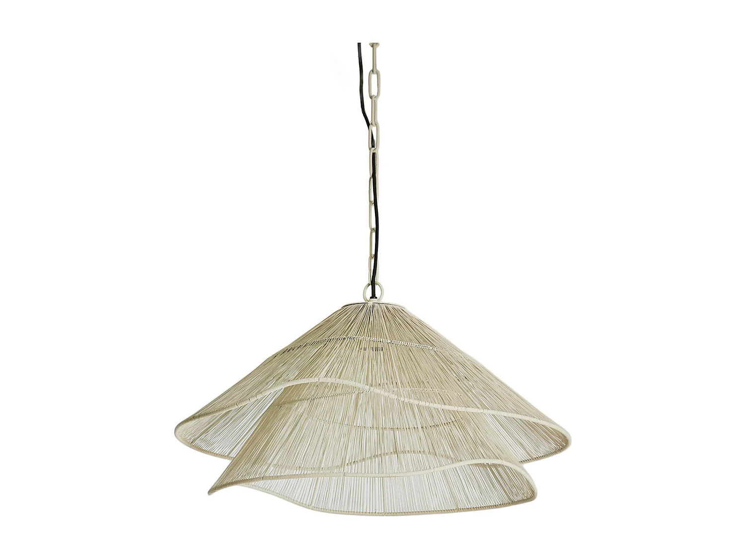 Hanglamp ALAMEDA - Ø56x31cm - Wit