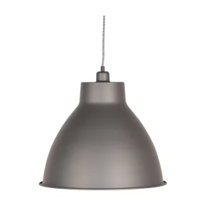 Hanglamp Dome – Metallic Grey – Metaal Hanglamp Dome – Metallic Grey – Metaal