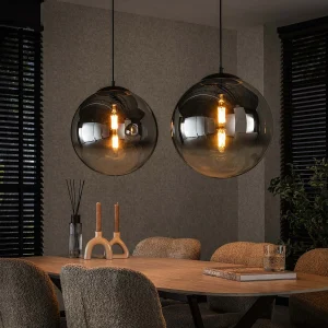 Hanglamp 2L Bubble Shaded XL – Artic Zwart Hanglamp 2L Bubble Shaded XL – Artic Zwart