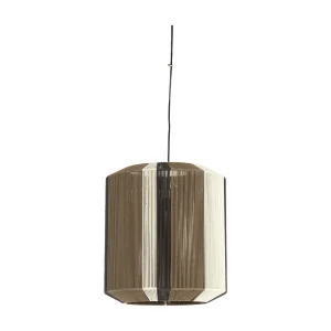 Hanglamp KOZANA – Ø48x55cm – Bruin Hanglamp KOZANA – Ø48x55cm – Bruin