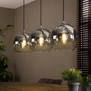 Hanglamp Bubble Shaded – 3 Lampen – Industrieel Hanglamp Bubble Shaded – 3 Lampen – Industrieel
