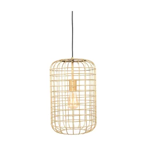 Hanglamp Solido – 26x26x150 cm – Goud – Metaal Hanglamp Solido – 26x26x150 cm – Goud – Metaal